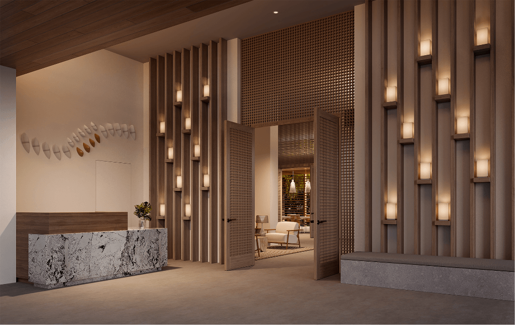 Render image of the lobby